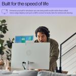 HP 24 Touchscreen All-in-One Desktop Computer for Home and School, Intel Processor (Beat i3-1110G4), 23.8" FHD Display, 32GB DDR4 RAM, 1TB PCIe SSD, WiFi 6, Bluetooth, Business AIO, Windows 11 Pro