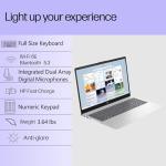 HP 15.6" Laptop Computer for College Student Home Study & Business, 32GB DDR4 RAM, 1TB PCIe SSD, Intel Processor (Beat i3-1115G4), FHD, WiFi 6E, BT 5.3, Type-C, HDMI, Webcam, Silver, Windows 11 Pro