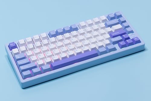 KEEBMONKEY WOBKEY 75% Mechanical Keyboard - Pro White