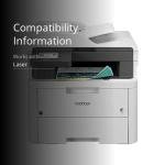 Brother MFC-L3720CDW Wireless Digital Color All-in-One Printer with Laser Quality Output, Copy, Scan, Fax, Duplex, Mobile Includes 2 Month Refresh Subscription Trial ¹ Works with Alexa