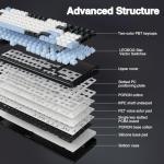 AULA F99 Wireless Mechanical Gaming Keyboard with RGB