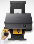 Canon TS5320 All in One Wireless Printer, Scanner, Copier with AirPrint, Black, Amazon Dash Replenishment Ready