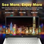 HP 2025 Latest 15.6'' Limited Edition with Microsoft Office 365, Powerful Intel 4-core Processor, 16GB RM, 512GB, 15.6" Micro Edge LED Display, SD Card Reader, HDMI, Windows 11 Pro, WOWPC USB