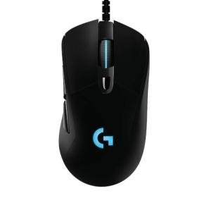 Logitech G403 Hero 25K Gaming Mouse, Lightsync RGB, Lightweight 87G+10G optional, Braided Cable, 25, 600 DPI, Rubber Side Grips, Black