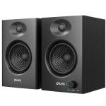 OHAYO 60W Computer Speakers for Music and Gaming, Active Bluetooth 5.3, Stereo 2.0 Speakers for Desktop PC or Laptop, 3.5mm Aux RCA Input, USB-Powered, 1 Pair, Black