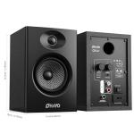 OHAYO 60W Computer Speakers for Music and Gaming, Active Bluetooth 5.3, Stereo 2.0 Speakers for Desktop PC or Laptop, 3.5mm Aux RCA Input, USB-Powered, 1 Pair, Black