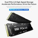 Beelink SEi13 Pro Mini PC, Intel Core i9 13900HK (up to 5.4GHz) 14C/20T, Mini Computer 32GB LPDDR5X 1TB PCIe4.0 SSD, Triple Display HDMI&DP/USB-C 10Gbps/WiFi6/BT5.2/Built-in PSU/Speakers/Microphone