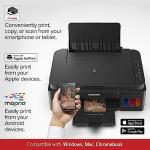 Canon G3200 All-In-One Wireless Supertank (MegaTank) Printer| Copier| Scanner| and Mobile Printing, Black, 6.5" x 17.6" x 13" (0630C002)