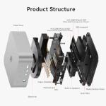 Beelink SEi13 Pro Mini PC, Intel Core i9 13900HK (up to 5.4GHz) 14C/20T, Mini Computer 32GB LPDDR5X 1TB PCIe4.0 SSD, Triple Display HDMI&DP/USB-C 10Gbps/WiFi6/BT5.2/Built-in PSU/Speakers/Microphone