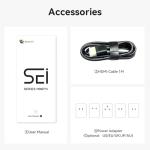 Beelink SEi13 Pro Mini PC, Intel Core i9 13900HK (up to 5.4GHz) 14C/20T, Mini Computer 32GB LPDDR5X 1TB PCIe4.0 SSD, Triple Display HDMI&DP/USB-C 10Gbps/WiFi6/BT5.2/Built-in PSU/Speakers/Microphone