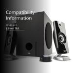 Cyber Acoustics CA-3090 2.1 Speaker System