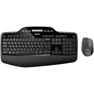 Logitech 920002416 MK710 Wireless Desktop Set, Keyboard/Mouse, USB, Black (LOG920002416)