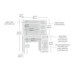 Sauder Orchard Hills Computer Desk with Cage