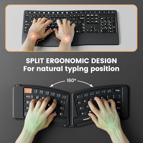 ProtoArc Ultra Slim Foldable Bluetooth Keyboard