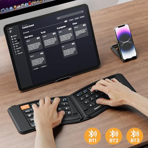 ProtoArc Ultra Slim Foldable Bluetooth Keyboard