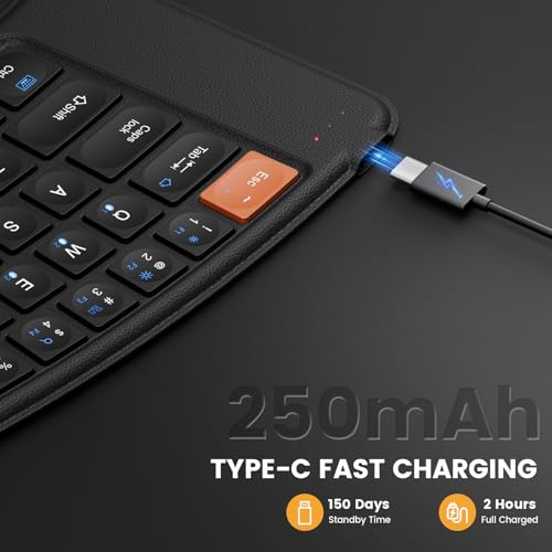 ProtoArc Ultra Slim Foldable Bluetooth Keyboard