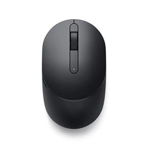 Dell Mobile Wireless Mouse - MS3320W, Wireless - 2.4 GHz, Bluetooth 5.0, Optical LED, Mechanical Scroll, 1600 DPI, 3-Buttons - Black