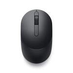 Dell Mobile Wireless Mouse - MS3320W, Wireless - 2.4 GHz, Bluetooth 5.0, Optical LED, Mechanical Scroll, 1600 DPI, 3-Buttons - Black