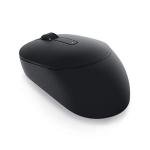 Dell Mobile Wireless Mouse - MS3320W, Wireless - 2.4 GHz, Bluetooth 5.0, Optical LED, Mechanical Scroll, 1600 DPI, 3-Buttons - Black