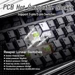 Aula F75 Wireless Mechanical Keyboard,Creamy Keyboard with RGB Backlit Hot Swappable, 81 Keys 75% Layout Gaming Keyboard, Bluetooth/2.4GHz/Type-C, Creamy Sounding - Reaper Switches