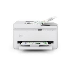 Canon PIXMA TR7120 Wireless Color Inkjet Printer for Duplex Printing, White – Home Printer with Copier/Scanner, Auto Document Feeder, Compact Design, Intuitive Control Panel
