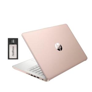 HP Stream 14" HD BrightView Laptop, Intel Celeron N4120, 32GB RAM, 288GB Storage (128GB eMMC + 160GB SSD Docking Station Set), Intel UHD Graphics, HD Webcam, Wi-Fi, 1 Year Office 365, Win 11 S, Gold
