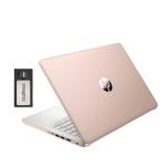 HP Stream 14" HD BrightView Laptop, Intel Celeron N4120, 32GB RAM, 288GB Storage (128GB eMMC + 160GB SSD Docking Station Set), Intel UHD Graphics, HD Webcam, Wi-Fi, 1 Year Office 365, Win 11 S, Gold