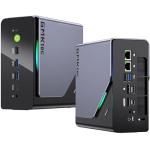 GMKtec Gaming Mini PC, AMD Ryzen 7 H 255 (Upgraded 8745HS) 64GB DDR5 RAM 1TB SSD, NUCBOX K12 Desktop Computer with 3X M.2 2280 Expansion, Oculink, Dual NIC 2.5G, HDMI 2.1, USB4