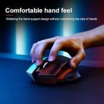 INPHIC Multi-Device Bluetooth Mouse Wireless, Rechargeable, USB Receiver, 6 Buttons, Ergonomic for Laptop, Computer, Mac, PC etc.
