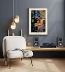 Klipsch R-41M Powerful Detailed Bookshelf Home Speaker Set of 2 Black