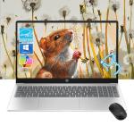 HP Pavilion 15.6" HD Touchscreen Laptop | 32GB RAM | 1TB SSD | 2025 Intel Core i3-1315U up to 4.5GHz | 8Hr Battery | Windows 11 | USB-C & HDMI | Sleek Silver | w/Mouse