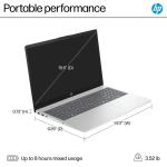 HP Pavilion 15.6" HD Touchscreen Laptop | 32GB RAM | 1TB SSD | 2025 Intel Core i3-1315U up to 4.5GHz | 8Hr Battery | Windows 11 | USB-C & HDMI | Sleek Silver | w/Mouse