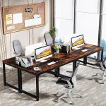 LITTLE TREE 70.9 Inch X Large Executive Computer Desk Home Office Workstation