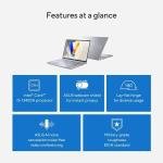 ASUS Vivobook 16 Laptop, 16" WUXGA (1920x1200) IPS LED Display, Intel i5-13420H, 8-Core, 16GB DDR4 RAM, 512GB PCIe SSD, HDMI, Cool Silver, Windows 11 Home, TWE Mouse Pad & Mouse