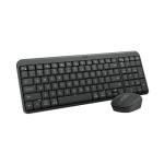 Logitech MK250 Bluetooth Wireless Mouse and Keyboard Combo: Fast & Easy Connectivity, Compact Wireless Keyboard, Ambidextrous Mouse, Durable Build - Windows/MacOS - Graphite
