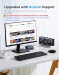 origimagic Oculink Mini PC 11 Pro, Ryzen 7 7840HS (Beat 8745HS) Gaming Desktop Computer, Radeon 780M GPU, 32GB DDR5 RAM 1TB PCIe 4.0 SSD, 8K USB 4.0, Triple Display, WiFi 6E, BT5.2, 2.5 GbE LAN