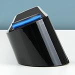 GOgroove Computer Speaker Mini Soundbar - USB Powered PC Sound Bar with Easy Setup Wired AUX, Stereo Audio, Microphone Port, Volume Control Knob, Under Monitor Design for Desktop (Blackout)