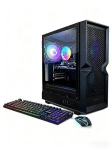 STGAubron Gaming PC Desktop Computer, Intel Core i5 up to 3.6G, Radeon RX 590 8G, 16GB RAM, 1TB SSD, 600M WiFi, BT 5.0, RGB Fan x3, Windows 11 Home