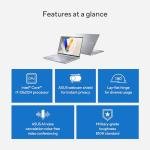 ASUS Vivobook 16 Laptop, 16” WUXGA 60Hz Display, Intel Core i7-13620H, Intel UHD Graphics, 16GB RAM, 512GB SSD, Windows 11, Cool Silver, F1605VA-BS74