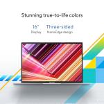 ASUS Vivobook 16 Laptop, 16” WUXGA 60Hz Display, Intel Core i7-13620H, Intel UHD Graphics, 16GB RAM, 512GB SSD, Windows 11, Cool Silver, F1605VA-BS74