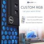 Dell Optiplex 3060 (RGB) Desktop Computer | Hexa Core Intel i5 (3.2) | 16GB DDR4 RAM | 1TB SSD | 24" LCD | Windows 11 Professional | Home or Office PC (Renewed)
