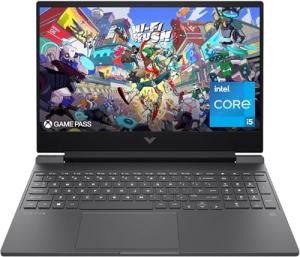 HP Victus 15.6" Full HD 144Hz Gaming Laptop, Intel Core i5-12450H,16GB RAM,512GB PCIe SSD, NVIDIA GeForce RTX 3050, Wi-Fi 6, Backlit Keyboard,Windows 11 Pro, Performance Blue
