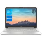 HP 2023 15.6" HD Touchscreen Laptop, Intel Core i3-1215U (Beat i5-1135G7), 16GB RAM, 512GB SSD, Intel UHD Graphics, WiFi, Bluetooth, HDMI, USB-A&C, Long Battery Life, Windows 11 Home, Silver
