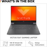 HP Victus 15.6" Full HD 144Hz Gaming Laptop, Intel Core i5-12450H,16GB RAM,512GB PCIe SSD, NVIDIA GeForce RTX 3050, Wi-Fi 6, Backlit Keyboard,Windows 11 Pro, Performance Blue