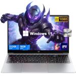 Laptop, 2025 New Laptop Computer with Intel N150 Processor(Up to 3.6GHz), 16GB RAM 512GB NVMe SSD, 15.6" FHD Display, Windows 11/Student/Business Laptop, Metal Shell, HDMI, USB3.2, 5000mAh Battery