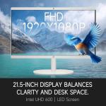 HP 21.5 All in One Desktop Computer - Full HD Anti-Glare • Intel Celeron J4025 • for Home & Study • 16GB RAM 512GB SSD • Business AIO PC • WiFi 6 • Bluetooth • Win 11 Pro • w/Accessory Kit