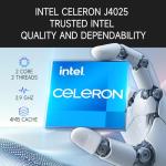 HP 21.5 All in One Desktop Computer - Full HD Anti-Glare • Intel Celeron J4025 • for Home & Study • 16GB RAM 512GB SSD • Business AIO PC • WiFi 6 • Bluetooth • Win 11 Pro • w/Accessory Kit