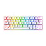 Razer Huntsman Mini 60% Gaming Keyboard: Linear Optical Switches - Rapid Trigger Mode - Chroma RGB Lighting - PBT Keycaps - Onboard Memory - Snap Tap - White