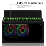 HP G3 Gaming Desktop PC Bundle with Core i7 32GB RAM 1TB SSD 27 inch Curved Monitor RTX 4060 Graphics RGB Keyboard with AI-Enabled Copilot Key Mouse Headphones Webcam Windows 11(Renewed)