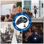 EIGIIS 2.4G Ergonomic Trackball Handheld Finger USB Mouse Wireless Optical Travel DPI Mice for PC Laptop Mac Left and Right Handed